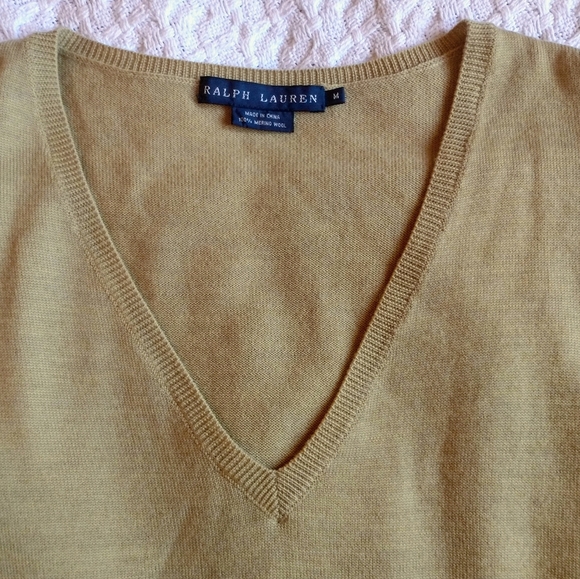 Ralph Lauren Camel Sweater Dress - Picture 2 of 13